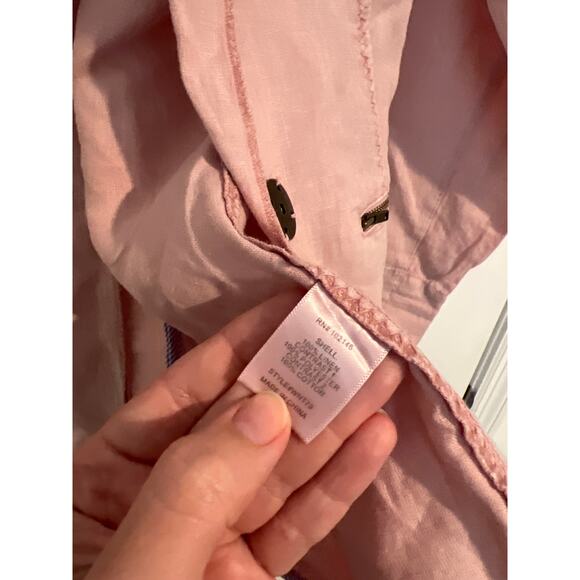 Michael Stars Woven Linen Deconstructed Blazer – Size XS - Picture 6 of 8